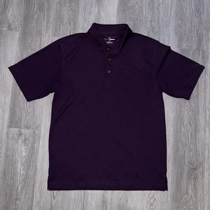 Grand Slam Mens Golf Polo Shirt Purple Size M medium